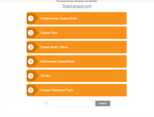 Tablet Screenshot of brazil-gospel.com